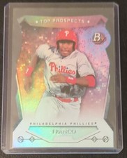 2014 Bowman Platinum Maikel Franco Top Prospects Insert #TP-MF