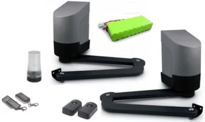 Dreh­tor­an­trieb  für 2 flg.To­re max 5 Meter  selbstlernend inkl. Notbatterie - Bild 1 von 6