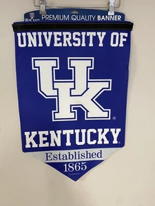 Banner de fieltro de la Universidad de Kentucky Wildcats Reino Unido dormitorio colgante pancarta deportiva - Imagen 1 de 9