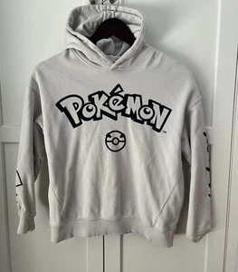Zara Pokemon cotton sweatshirt boys size 10 light grey - Picture 1 of 8