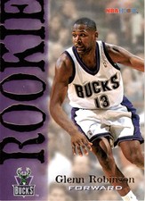 1994-95 NBA Hoops #349 Glenn Robinson Bucks Rookie Card GW1