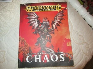 Cubierta blanda Warhammer Age of Sigmar Grand Allienace CHAOS - Imagen 1 de 5