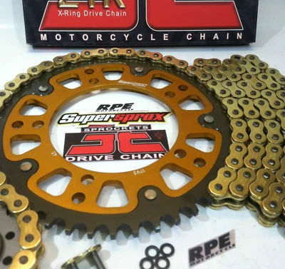 Honda CBR900rr 1992-1999 Quick Accel JT Z3 oro 525 X-Ring cadena y piñones kit Foto 1 de 3