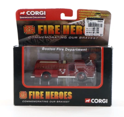 Corgi Fire Heroes Alf 900 Boston FD Diecast Truck Showcase Collection - Image 1 of 4