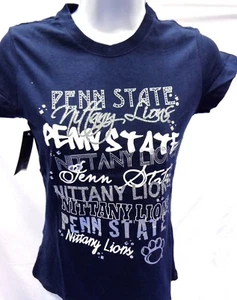 Penn State Nittnay Lions NCAA Youth Short Sleeve T-Shirt Campus Couture Navy L - Picture 1 of 1