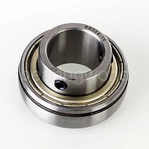 NEW SB207-20G Greaseable Relube 1-1/4" Set Screw Spherical OD Insert Bearing - Picture 1 of 1