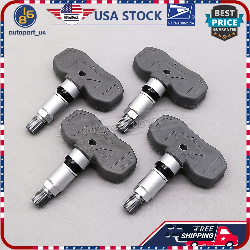 Conjunto (4) Sensor de Monitoramento de Pressão dos Pneus TPMS para Chevrolet Corvette 2005-08 315MHz - Imagem 1 de 4