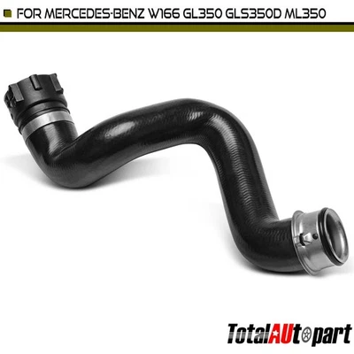 Manguera de refrigerante de radiador para Mercedes-Benz W166 GL350 GLS350d ML350 V6 3,0 L derecha Foto 1 de 4