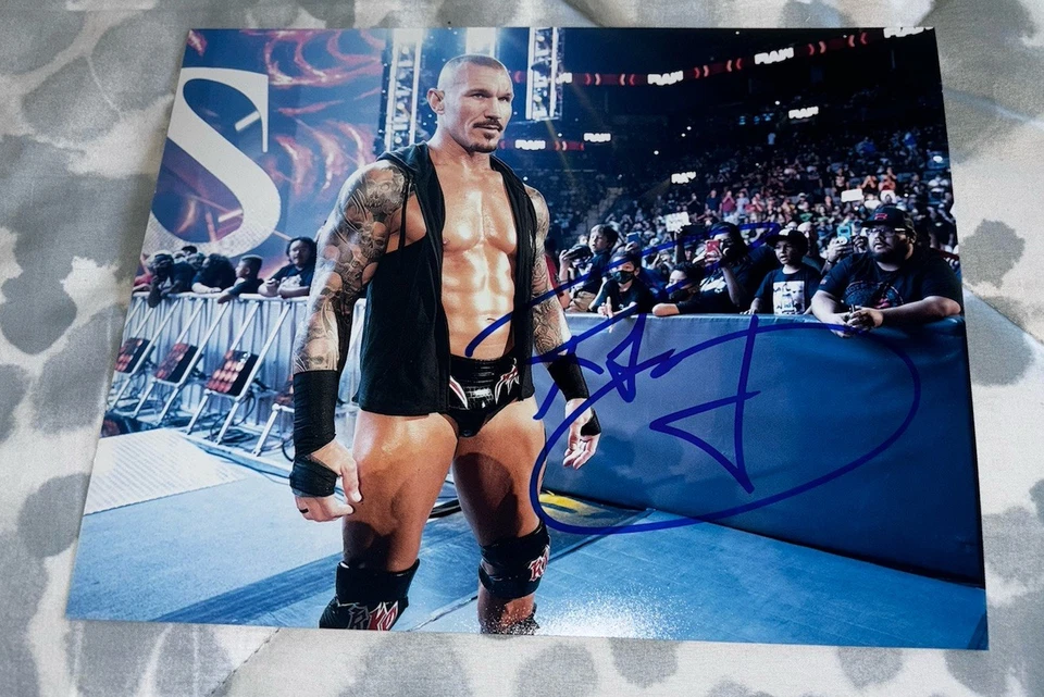 Foto firmada por Randy Orton 8x10 WWE Viper Foto 1 de 1