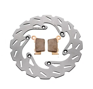Brake Rotors & Brake Pads for KTM 525 EXC 2004 - 2008 Rear Brakes by Race-Driven - Picture 1 of 3