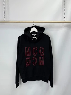 MMCQ ALEXANDER MCQUEEN TERCIOPELO LOGO SUDADERA CON CAPUCHA HOMBRE TALLA M Foto 1 de 4