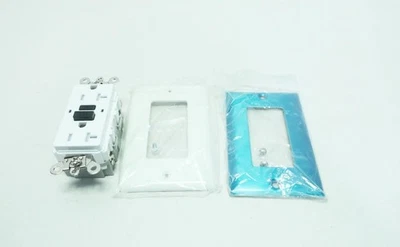 Hubbell GF5362SGW Ground Fault 2p 20a Amp 125v-ac Receptacle - Image 1 of 4
