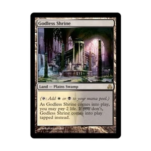 WOTC MtG Guildpact Godless Shrine (R) (Foil) EX - Picture 1 of 1