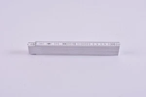 100 x ADGA  Qualitäts Zollstöcke 1A 2m Weiss Zollstock Meterstab Germany - Bild 1 von 3