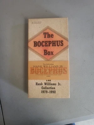 HANK WILLIAMS, JR. "THE BOCEPHUS BOX 1979-1992" (1992) 3 CD BOX SET - Image 1 of 4