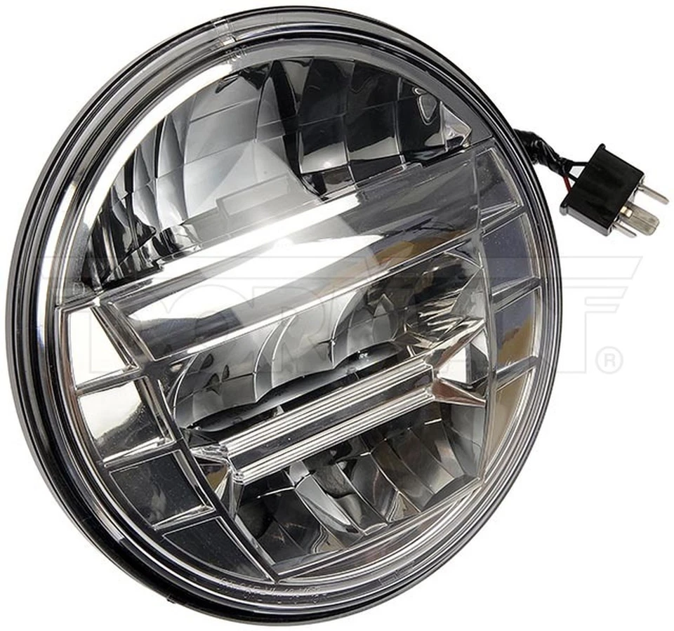 Dorman 888-5000 7-Inch Round Led Sealed Beam Headlight For 81-19 Mack MR MRU - Image 1 of 4