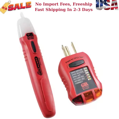 Kit de seguridad probador eléctrico Gardner Bender de 2 piezas (GTK-2) Foto 1 de 1