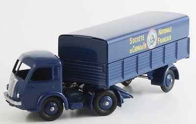 DINKY TOYS, PANHARD 4x2 con rimorchio SNCF a 1 asse – Edizione ATLAS, 1/55,  ... - Immagine 1 di 3