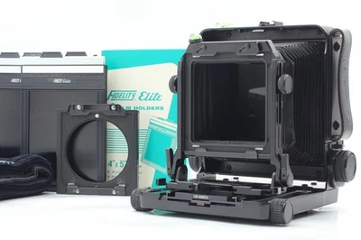 [Near MINT] Toyo Field 45A II Camera Leather Bellows Linhof Adapter from JAPAN - Image 1 of 4