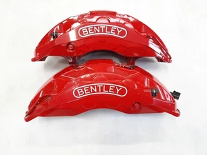 BRAKE CALIPER LEFT RIGHT RED EU BENTLEY BENTAYGA NEW OE - Picture 1 of 10
