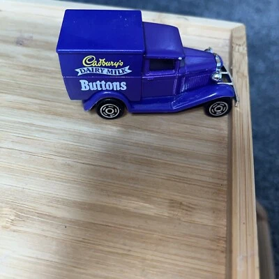 Majorette Model Van  - Ford Model A Cadbury's Dairy Milk Buttons No. 201 1/60#23 - Image 1 of 4