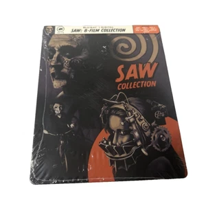 Saw: 8 Film Collection Steelbook Blu-ray + Digital Lionsgate NEW SEALED - Picture 1 of 1