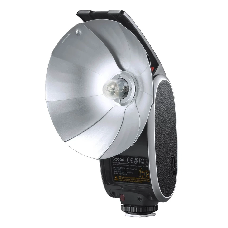 Godox Lux Senior Retro Camera Speedlite Flash - Black - Image 1 of 1