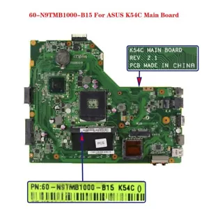 For ASUS K54C X54C Laptop motherboard Intel 60-N9TMB1000-B15 Rev 2.1 Tested OK - Picture 1 of 11