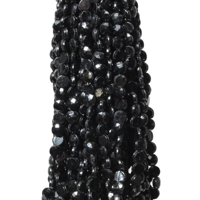 Master Hank Vintage Hematita Cabeza de Uña Metalizada Cuentas de Vidrio Checo (~1100) 5mm Foto 1 de 2