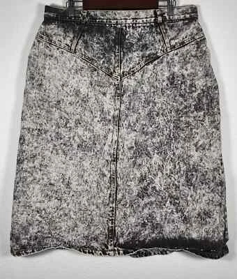 De colección Cherokee Para Mujer Midi Denim Modesto Recto Envejecido Espalda Abertura Talla 2XL Foto 1 de 4