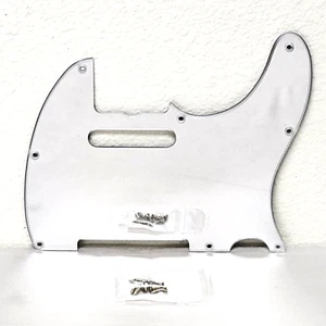 Fender J Mascis Tele Vintage Road Worn CHROME MIRROR PICKGUARD - Electric Guitar - Picture 1 of 8