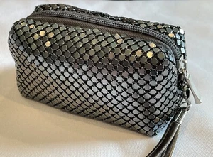 Mini Kosmetiktasche Wristlet Kosmetiktasche Orly Gun Metal grau NEU - Bild 1 von 6