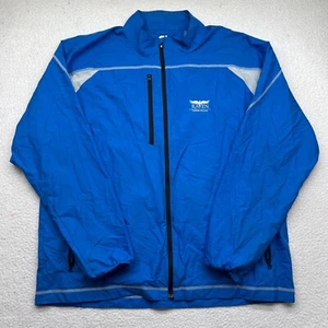 FootJoy Zip Windbreaker Jacket Mens XL Blue Long Sleeve - Picture 1 of 13