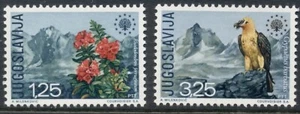 Yugoslavia 1970 ☀ Nature conservation year MiNr 1406/07 /CV 157,50 Eur ☀ MNH - Picture 1 of 1
