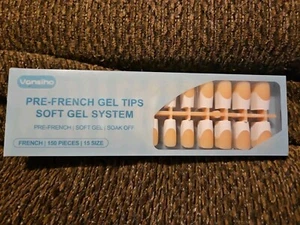 Soft Gel System French Series 150 Pieces 15 Sizes - Picture 1 of 2