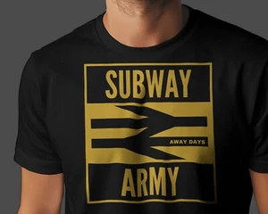 SUBWAY ARMY Away Days T-Shirt | Hooligans Wolverhampton Yam Yam Bridge Boys - Picture 1 of 7