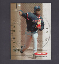 2002 UPPER DECK STANDING OVATION GOLD PARALLEL #17 PEDRO MARTINEZ RED SOX #/23
