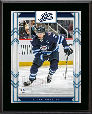 Blake Wheeler Winnipeg Jets 10.5" x 13" Sublimated Player Plaque Cover
