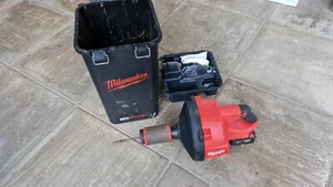 Milwaukee 18v M18FDCPF10-0C Drain Cleaning Machine 6mm x 7.6m Cable - Picture 1 of 17
