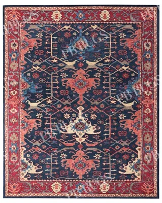 New Channing Blue Home Design Handmade Tufted Woolen Area Rugs & - Image 1 of 4