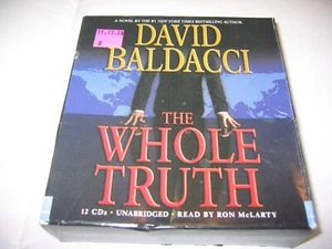 David Baldacci The Whole Truth 12 Audio CD Book Performed By Ron McLarty - Picture 1 of 2