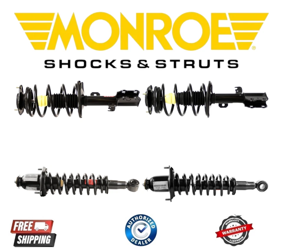 NEW PREMIUM GENUINE MONROE Complete Suspension Kit Fit Pontiac Vibe 2003-2008 - Image 1 of 1