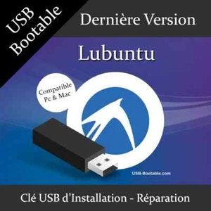 Clé USB Bootable Lubuntu + Guide d'utilisation - Photo 1/1