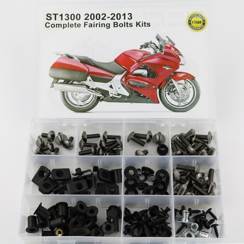 Complete Fairing Bolt & Nut Kit For Yamaha R6 / R6S (1999-2018) – Over 100 Pieces, Anodized Steel