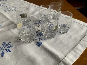 6 Schnapsgläser, Spiegelau Kristallglas geschliffen 6 cm hoch Vintage - Bild 1 von 2
