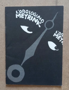 LIBRO L'OROLOGIAIO Gustav Meyrink 1992 Millelire Stampa Alternativa - Picture 1 of 6