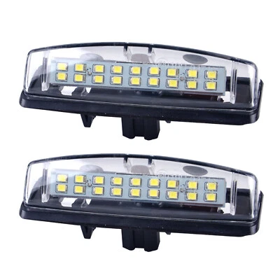 2pcs LED Lamp License Number Plate Light Bulb For Toyota Avensis Lexus IS200 300 - Image 1 of 4