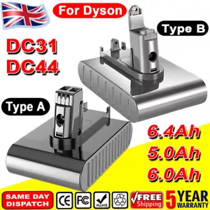 6400mAh Battery for Dyson DC31 DC34 DC35 DC44 DC45 Animal Type A / Type B 22.2V - Picture 1 of 15