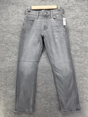 Jeans Old Navy Para Hombre 26x28 Gris Ajustado Recto 360 Elastizado Go Denim Reciclado Foto 1 de 4