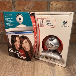Logitech Webcam QuickCam Zoom 961372-0914 Sealed - Picture 1 of 8